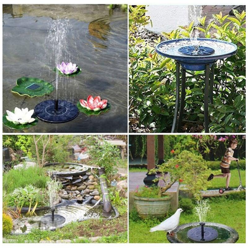 Fuente De Agua Flotante Jardin