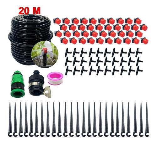 Kit para Riego Automático Set de 20 Mtrs