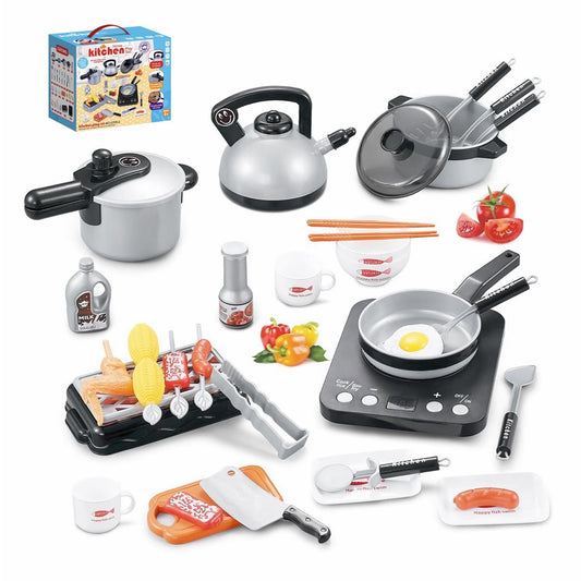 Set de cocina juguete con 36 piezas